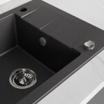 Kuchinox - SHIRE granitový drez 1-kom s odkvapkávačom SBS_713Y