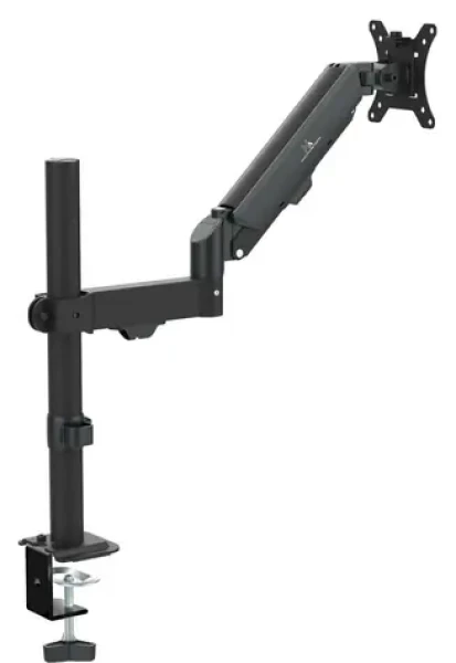 Maclean MC-135 čierna / Stolný držiak monitora / 17-32" / VESA 75x75-100x100 / nosnosť 10 kg / plynová vzpera (3)