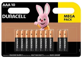 Duracell Basic AAA / Batéria / alkalická / 1,5 V / 10 ks (42328)
