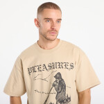 Tričko PLEASURES Pipe T-Shirt Sand S