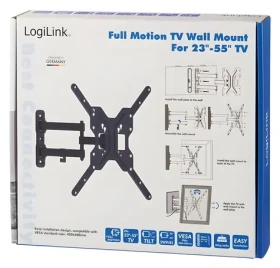 LogiLink BP0016 čierna / Držiak TV / VESA / 23 "až 55" / do 30 kg (BP0016)