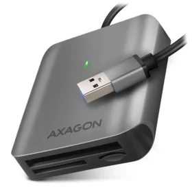 Axagon CRE-S3, USB-A 3.2 Gen 1 - SUPERSPEED čítačka kariet, 3-slot lun SD/microSD/CF, podpora UHS-II (CRE-S3)