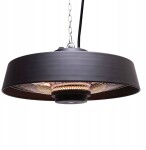 Toya Infrared heater 4IQ Venus Black, 2 kW, with remote control