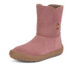 Dievčenská zimná barefoot obuv TEX SUEDE Dark Pink, Froddo, G3160238, ružová - 27