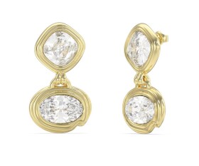 Guess Elegantné visiace náušnice s kryštálmi Mamounia JUBE05313JWYGT/U