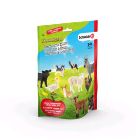 Schleich Farm WORLD 87859 Vrecko s prekvapením - farmárske zvieratká L 4. séria