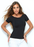 Dámske bezšvové tričko Valencia Black - Intimidea M/L černá