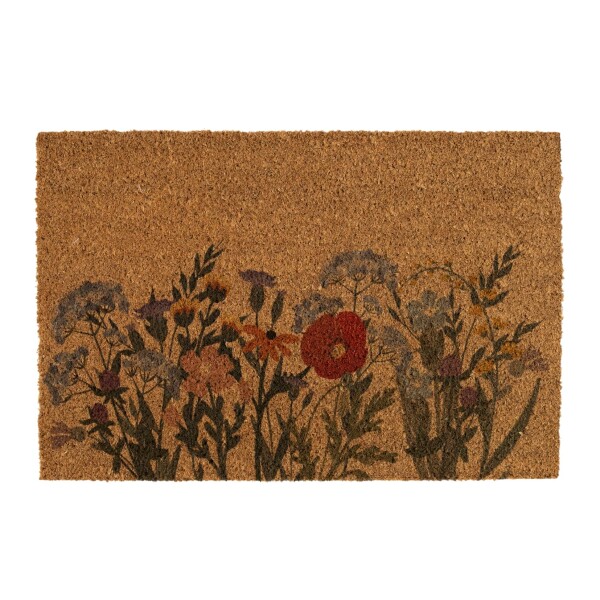 Bella Rose Rohožka z kokosových vláken Flowers
