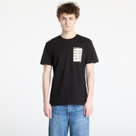 Tričko Calvin Klein Jeans Serif Box Graphic Tee Black M
