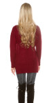 Sexy KouCla chunky knit turtleneck jumper w.Pocket Einheitsgroesse