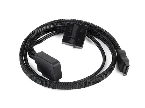 Silverstone Slimline-SATA na SATA Adapter 400mm čierna (SST-CP10)