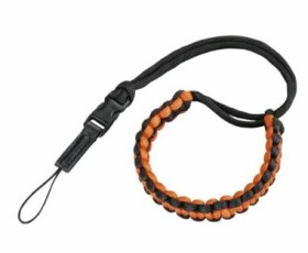 Hama 27217 Braid 20 čierno-oranžová / pútko na fotoaparát / 20 cm (27217-H)