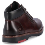 Pohodlné zateplené kožené čižmy Rieker M RKR625 brown 42