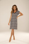 Košeľa De Lafense 853 Kendall w/r 3XL-4XL ecru-panther 4XL