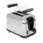 Adler AD 3222 strieborná / Toaster / 1000W / 2 toasty / STOP REHEAT DEFROST (AD 3222)