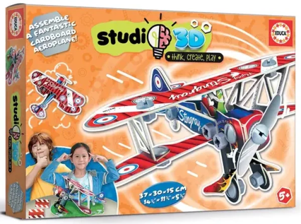 Educa Studio 3D model Dvojplošník