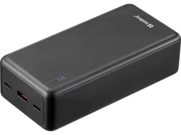 Sandberg Saver Powerbank 27000mAh čierna / 1x USB-A + 2x USB-C / PD20W
