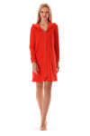 Dámsky župan Bari s kapucňou 3864 cherry tomato - Vestis M