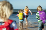 Trunki Paddlepak Nepremokavý Batoh, Ryba Spike, žltá