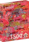 ENJOY Puzzle Sýto červená