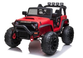 Mamido Elektrické autíčko Jeep Brothers červené 24V 2x200W