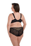 SOFT CHANTAL MAXI PODPRSENKA 534 BLACK černá ažurová výzdoba 105G