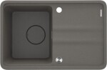 DEANTE DEANTE - Momi anthracite metallic Granitový drez, 1-bowl with drainer ZKM_T11A