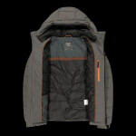 Pánska zimná športová bunda s kapucňou CMP sivá (34K0167/E910) 54