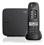 Gigaset E630 antracitová / DECT bezdrôtový telefón / CLIP / GAP (S30852-H2503-B101)