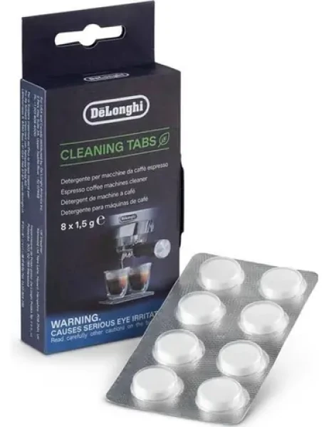 DeLonghi DLSC552 / Čistiace tablety do kávovaru / 8 ks (DLSC552)