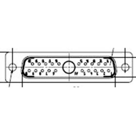 Molex 1727040021 zástrčka D-SUB Pólov: 21 spájkovaný 1 ks Box; 1727040021