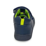 Chlapčenská celoročná obuv Barefoot DERIL DENIM, Protetika, tmavomodrá - 22