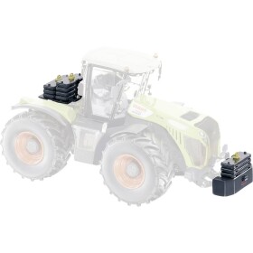 Wiking 077855 Spur 1 Claas Zaťažovacie závažia pre Xerion; 077855 - Wiking Claas záťažové závažia Xerion 1:32