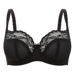 Podprsenka balkonetka Jasmine Balconnet black model 17874723 - Panache velikost: 60FF