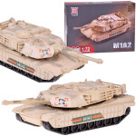 Mamido Stavebnice Abrams M1A2 Americký Tank postáv Tank 1:72