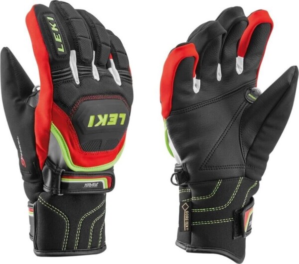 Leki Worldcup Race Flex S junior mitten black-red white yellow 2014 / 2015