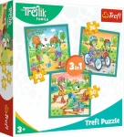 Trefl - Puzzle - Treflíci: Zoznámte sa s Treflíkmi 3v1