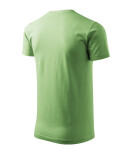 Heavy Nové tričko unisex trávovo zelené XS