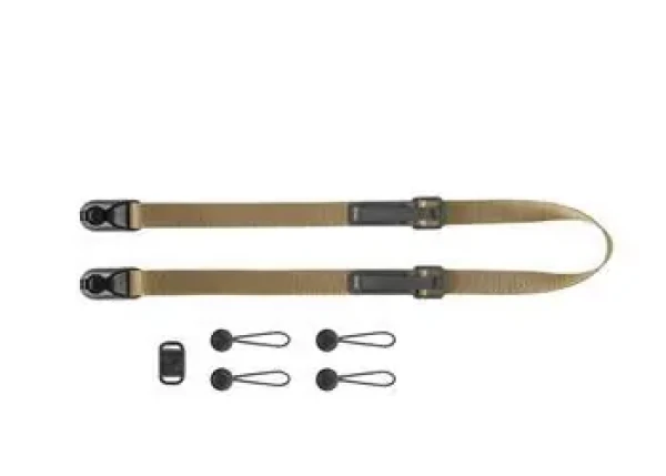 Peak Design Leash Coyote (svetlo hnedá) / Krčný popruh / Fotoaparát (L-CY-3)