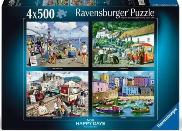Ravensburger Puzzle Happy Days č. 8: Dovolenka