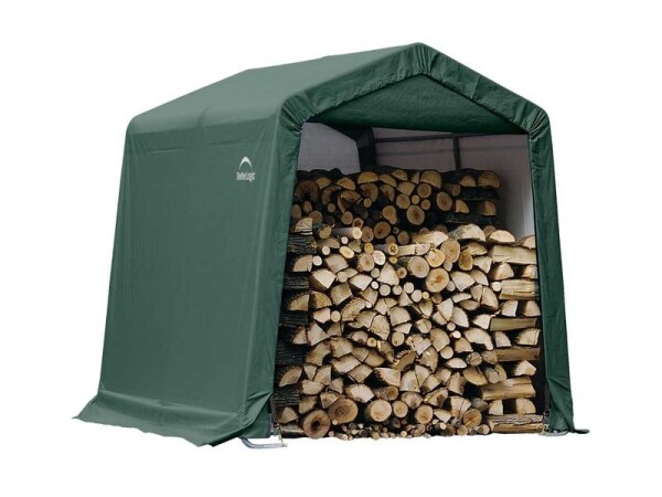 Plachtový prístrešok – ShelterLogic 2,4 × 2,4 m zelená