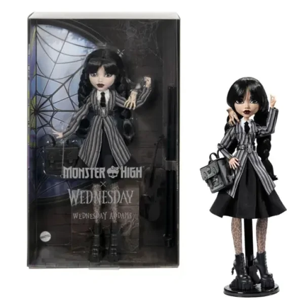 Mattel Bábika Monster High x Wednesday - Wednesday Addams