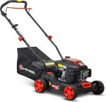 HPG Petrol lawn mower ELEM, 1500 W, 79.8 cm3, 40.6 cm, 45 l