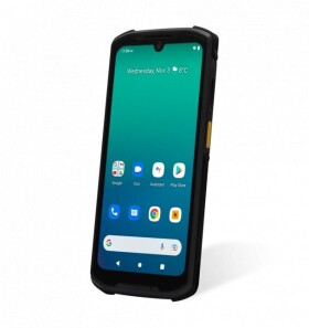 Actset Komputer dotykowy Newland MT9556 Kambur Pro II / Android 13 GMS / 6,1'' / 2D / RAM 6GB / FLASH 128GB / BT / WiFi 6 / 5G / GPS / NFC / kamera / kabel USB-C / bateria / osłona ekranu / pasek na rękę / adapter