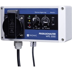 H-Tronic 1114455 regulátor hladiny plnenie, vypúšťanie 10.00 m, schuko zásuvka; 1114455