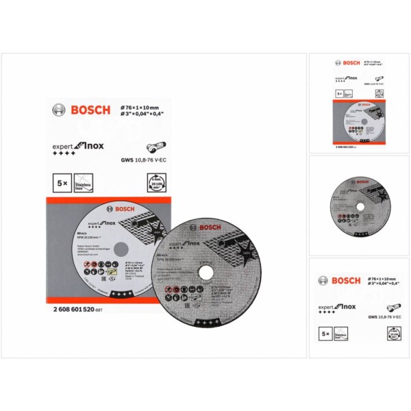 BOSCH Expert for INOX 2608601520 kotúč mm 2608601520