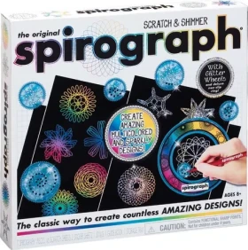 SPIROGRAPH Kreatívna sada Scratch Shimmer
