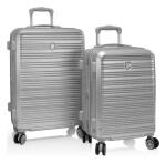 Sada cestovných kufrov Heys AeroLite S,M Silver
