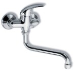 NOVASERVIS - Drezová umývadlová batéria 100 mm Metalia 55 chróm 55074/T,0