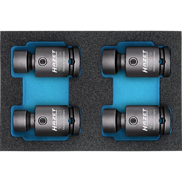 Hazet sada nástavcov pre nástrčný kľúč, 1/2 (12.5 mm), 900SG-1316/4; 900SG-1316/4